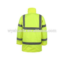 high visibility functional reflective safety jacket